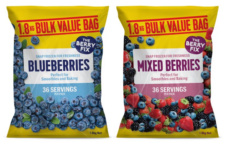 The Berry Fix - A natural progression for the frozen fruit category
